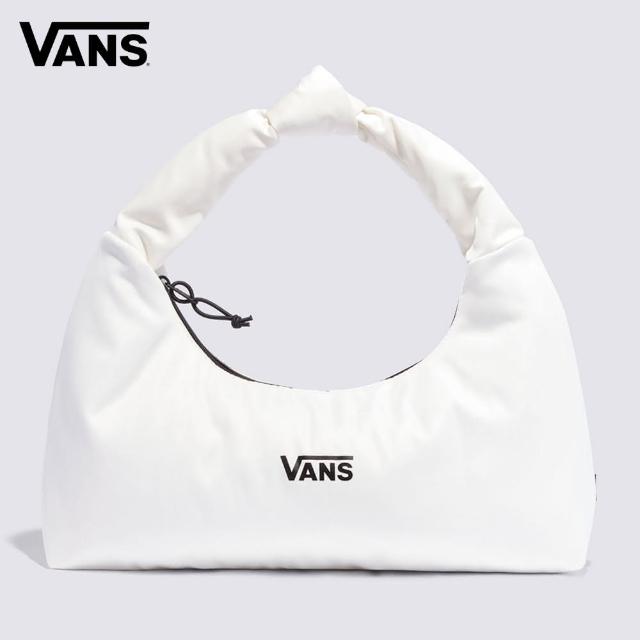 【VANS 官方旗艦】Hobo Bag 男女款米白色肩背包
