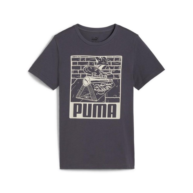 【PUMA官方旗艦】基本系列Ess+ Mid 90s圖樣短袖T恤 男童 68187369
