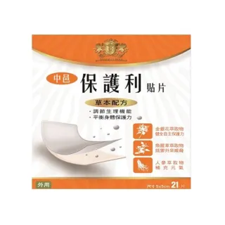 【中邑】中邑 調整體質保護利貼片 一般型21片裝(保護力/貼片/調節)