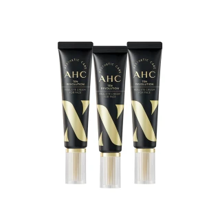 【AHC】3D超效煥活全臉眼霜30mlx3(EGF FGF IGF50種胜肽 10種膠原蛋白 臉部保養)