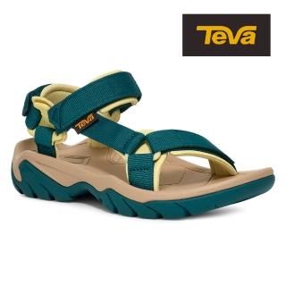 【TEVA】女涼鞋 戶外健行運動涼鞋/雨鞋/水鞋 Terra Fi 5 Universal 原廠(珊瑚藍-TV1099443BCRL)