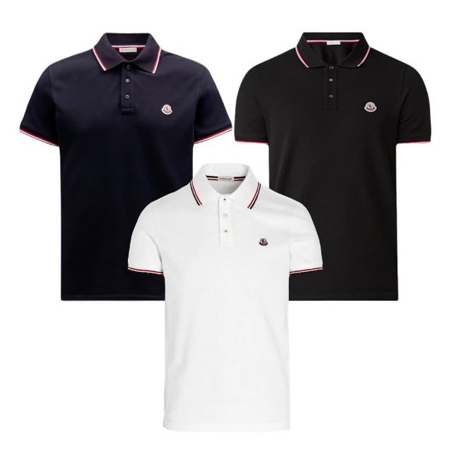 【MONCLER】男款 品牌LOGO 短袖POLO衫-多色任選(S號、M號、L號、XL號、XXL號、XXXL號)