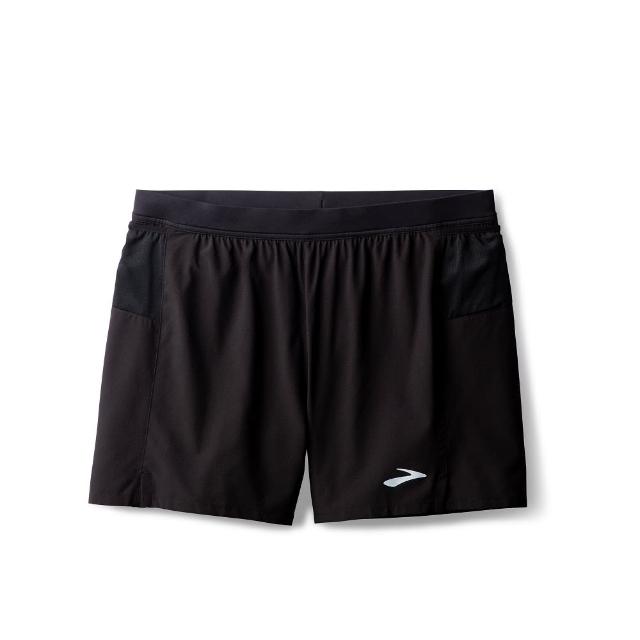 【BROOKS】男 Journey 慢跑短褲_5吋_經典黑(211542001)