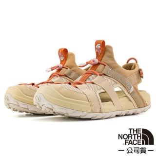 【The North Face】女 Explore Camp 機能抗菌水陸兩用護趾鞋.涼鞋拖鞋.溯溪鞋(8ADQ-76Z 礫石沙 N)