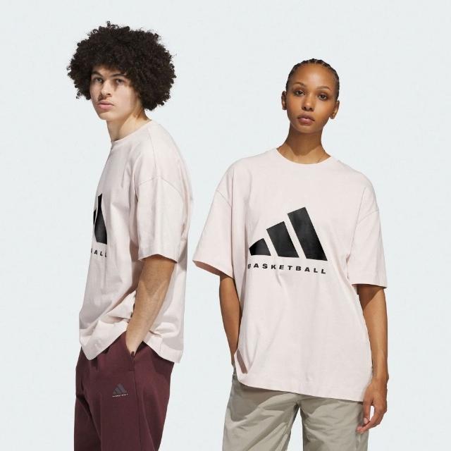【adidas 愛迪達】ADIDAS BASKETBALL 短袖上衣 T恤 男/女 JD6129