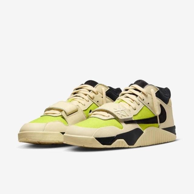 【NIKE 耐吉】NIKE 耐吉 Travis Scott Jumpman Jack TR Bright Cactus 倒鉤 男鞋 FZ8117-102(正品現貨)