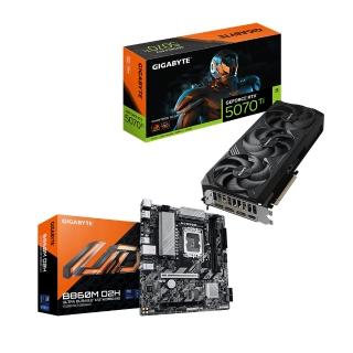 【GIGABYTE 技嘉】RTX 5070 Ti WINDFORCE OC SFF 16G+B860M D2H(5070 Ti 組合包)