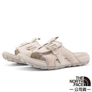 【The North Face】男 EXPLORE CAMP SLIDE 水陸機能拖鞋.抗菌溯溪鞋.海灘鞋(8A8Y-6S4 米灰 N)