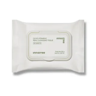 【INNISFREE】橄欖維他命E卸妝棉(30抽/150g)
