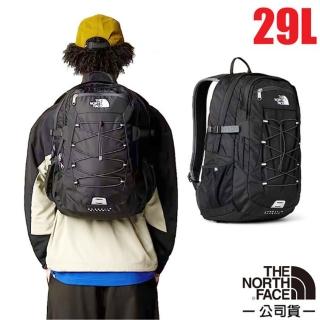 【The North Face】Borealis Classic 抗撕裂多功能後揹包29L.通勤休閒包(CF9C-4GZ 黑瀝灰)