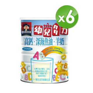 【QUAKER 桂格】羊奶幼兒多力 1350gx6罐