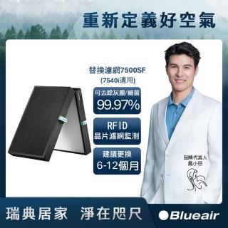 【Blueair】空氣清淨機替換濾網7500SF(7540I適用)