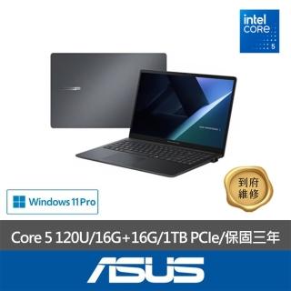 【ASUS 華碩】特仕款 15吋Core 5商務筆電(Expertbook B1509CVA/C5-120U/16G+16G/1TB/W11P)
