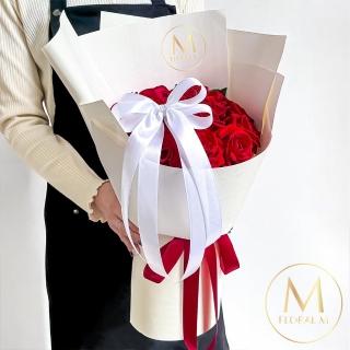 【Floral M】Into YOU邂逅法式愛戀玫瑰鮮花花束(鮮花花束/花禮/買花/送禮/玫瑰/情人節/生日/告白/求婚)