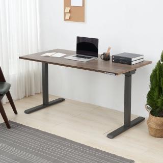 【KAKU 健康生活】電動雙日本馬達升降桌 152 x 76 cm(臺灣製造/五年保固/書桌/辦公桌/工作桌)