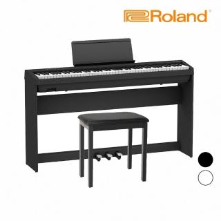 【ROLAND 樂蘭】FP-30X 88鍵 數位電鋼琴 白/黑(保養組/三踏板/琴架)