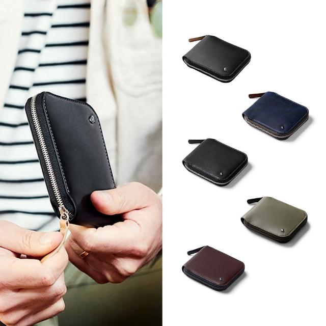 【Bellroy】Zip Wallet 植鞣皮RFID拉鍊短夾(多色可選)
