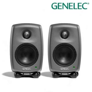 【GENELEC】8010A 3吋主動式監聽喇叭 灰色款／無懈可擊的真實(8010AP 錄音室喇叭 家用喇叭 音響 工作室)