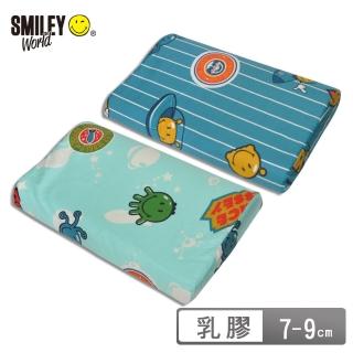 【SmielyWorld】《微笑寶貝》人體工學兒童乳膠枕(8款)