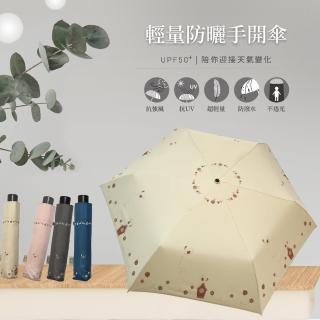 【雨之情】輕量防曬手開傘布穀鳥(雨傘 摺疊傘 手開傘 學生傘)