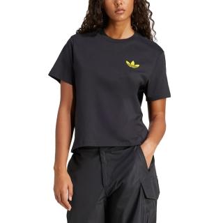 【adidas 愛迪達】女 SMILEY LOOSE T 短袖上衣 - JD2740