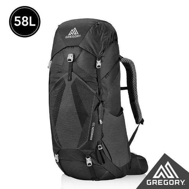【Gregory】PARAGON 58L 登山背包 玄武黑(126846-2917)