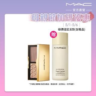 【M.A.C】造山運動精緻美顏組(口袋雙色修容打亮盤 7g #小金盒)
