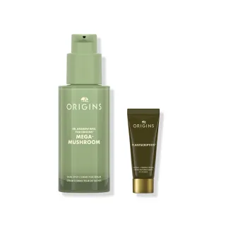 即期品【ORIGINS 品木宣言】無敵淡斑新客組(淡斑精華50ml+神木彈力霜15ml)