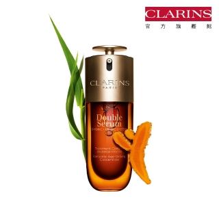 【CLARINS 克蘭詩】全新 第九代黃金雙萃精華30ml(抗老精華液 換季穩膚)