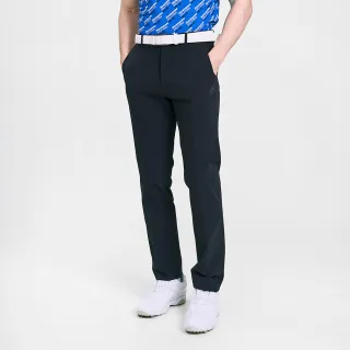 【Munsingwear】企鵝牌 男款黑色高級感舒適親膚材質腰部伸縮止滑織帶機能設計長褲 MGVL8802