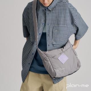 【plain-me】男女包 clip by clip 2WAY跨肩包 PLN3058-251(側揹包 斜揹包 包包 大容量 空氣感)