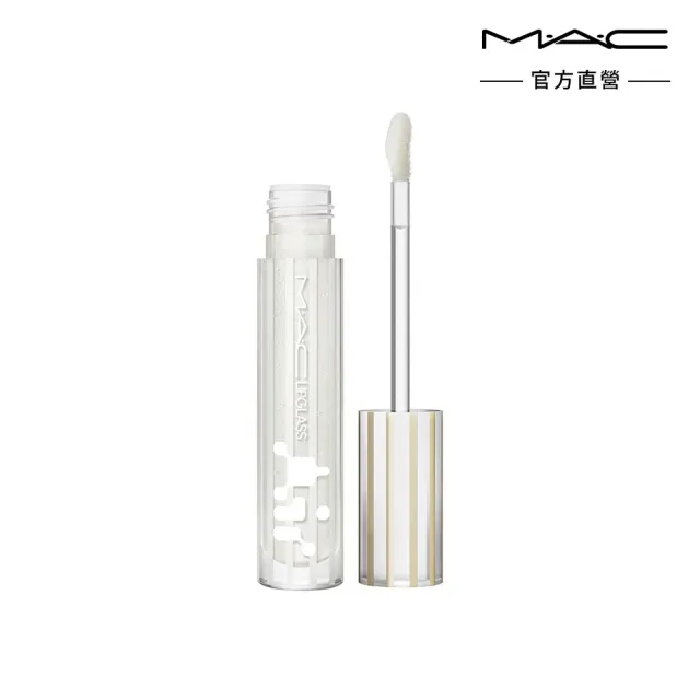 【M.A.C】新品上市 超透亮冰晶潤唇露雙入組(超透亮冰晶潤唇露/保濕豐唇露 5ML *2/ #冰晶唇露)