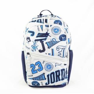 【NIKE 耐吉】Jordan Air Patrol 後揹包 雙肩包 運動揹包 白 藍(HJ3266-133)