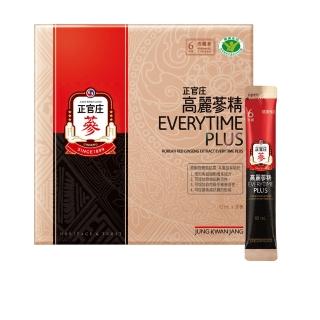 【正官莊】高麗參精EVERYTIME PLUS-10mlx30入/盒(調節免疫力/健康食品認證/人參)