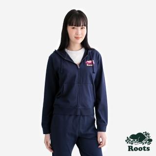 【Roots】Roots女裝- NATURE IS MAGIC 連帽外套(軍藍色)