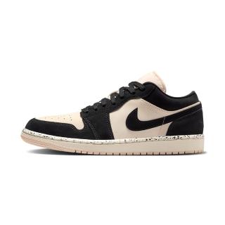 【NIKE 耐吉】Air Jordan 1 Low 女鞋 奶茶粉色 喬丹 低筒 透氣 運動 AJ1 休閒鞋 DC0774-003