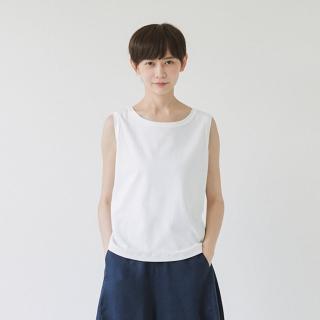 【Simply Yours 類似簡約】圓領清新背心 白F(圓領清新背心)