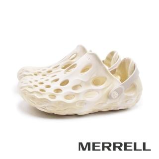 【MERRELL】女 Hydro Moc 風格潮流水陸機能洞洞鞋 女鞋(米白色)
