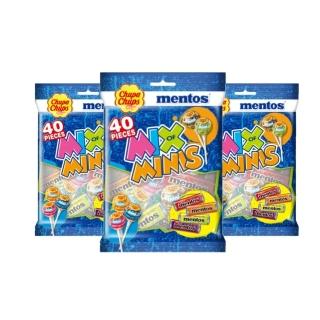 【Chupa Chups 加倍佳】迷你曼陀珠/加倍佳(Mix雙享包)三入組