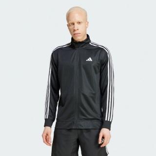 【adidas 愛迪達】3-STRIPES 運動外套 吸濕排汗 男 JC7724