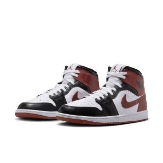 【NIKE 耐吉】中筒休閒鞋 復古籃球鞋 男 AIR JORDAN 1 MID SE 白色(HF3216102)