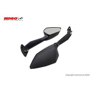 【KOSO】FORCE 2.0 衝刺前移後視鏡(後照鏡 / 照後鏡 / 後視鏡 / 車鏡 / 手把鏡)