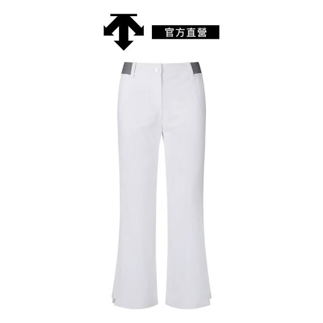 【DESCENTE】GOLF 迪桑特 BOOTCUT PANTS 女士 運動修身長褲(白色)