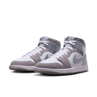 【NIKE 耐吉】中筒休閒鞋 復古籃球鞋 男 AIR JORDAN 1 MID SE 白色(HF3216100)