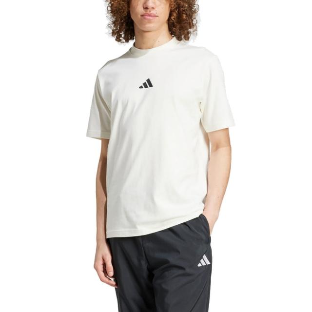 【adidas 愛迪達】舒適 柔軟 百搭 圓領短袖T恤 M CE TEE GD 男 - JF3327