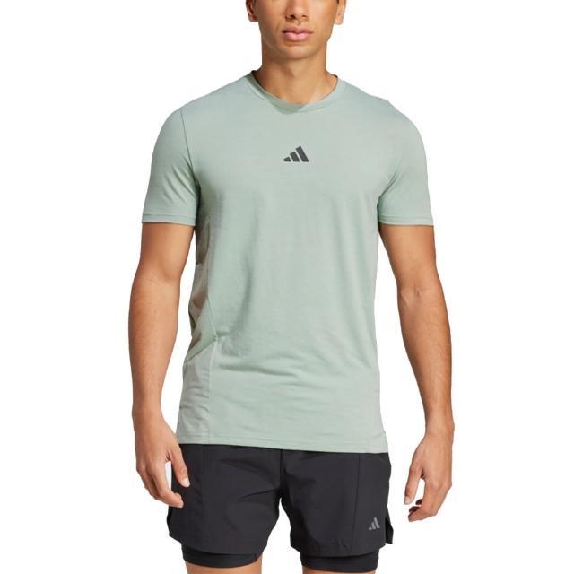 【adidas 愛迪達】圓領短袖T恤 D4T TEE 男 - JI5768