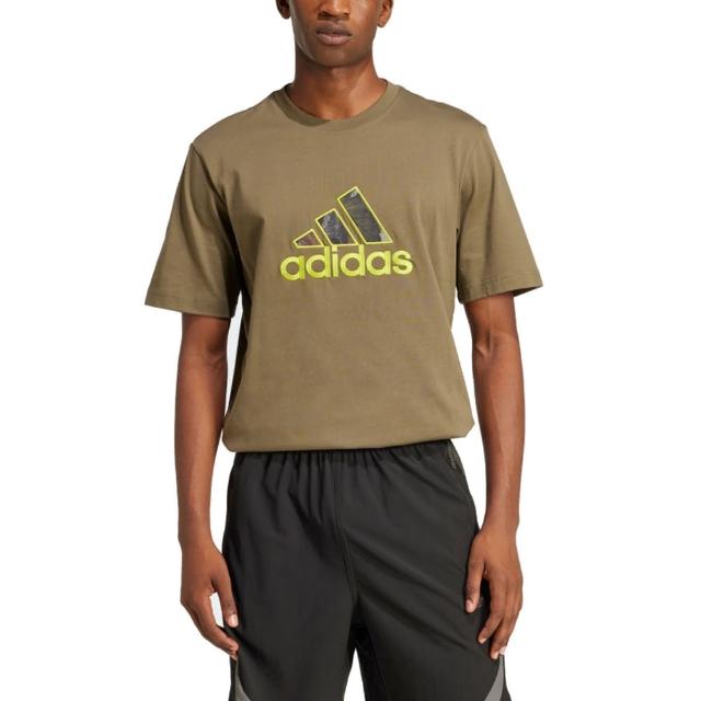 【adidas 愛迪達】圓領短袖T恤 GRFX TEE 男 - JD5399
