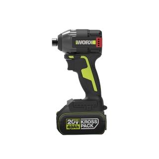 【WORX 威克士】20V 無刷鋰電 8 段速 230N.m 衝擊起子機 WU291D(WU291D)
