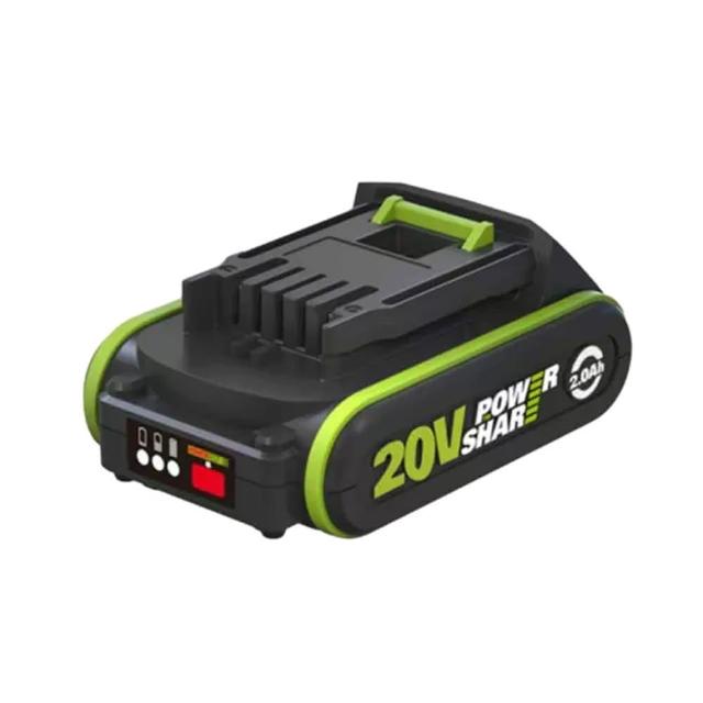 【WORX 威克士】20V鋰電池2.0Ah 綠 WA3023(WA3023)