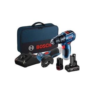 【BOSCH 博世】12V 鋰電無碳刷電鑽/圓切雙機組 GSB 12V-30+GWS 12V-76(GSB 12V-30+GWS 12V-76)